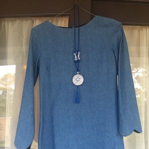English Factory denim dress